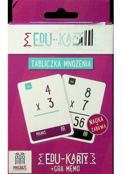 Edu karty Tabliczka mnożenia