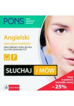 PONS Słuchaj i mów Angielski Dwa kroki naprzód