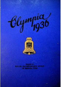 Die Olympischen Spiele Band 2 1936 r.