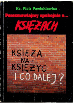 Porozmawiajmy spokojne o księżach