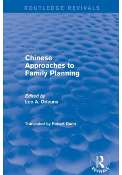 Chinese Approaches to Family Planning