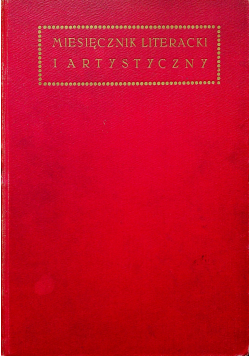 Miesięcznik literacki i artystyczny 6 numerów 1911 r.