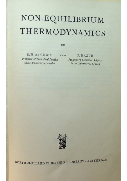 Non Equilibrium thermodynamics