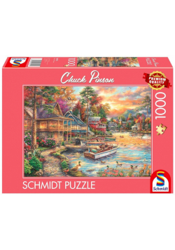 Puzzle PQ 1000 Chuck Pinson Domek na wakacje G3