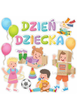 Dekoracja okolicznościowa Dzień Dziecka 14el