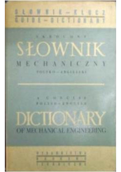 Skrócony słownik mechaniczny polsko angielski