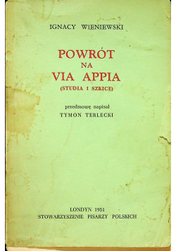 Powrót na Via Appia