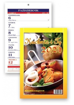 Kalendarz 2021 z magnesem Kuchania i Ty KASTOR