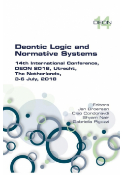 Deontic Logic and Normative Systems