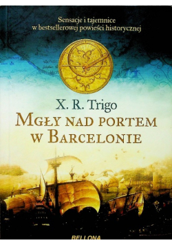 Mgły nad portem w barcelonie