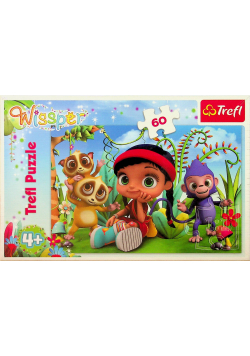 Puzzle 60 Wissper Mała czarodziejka NOWA