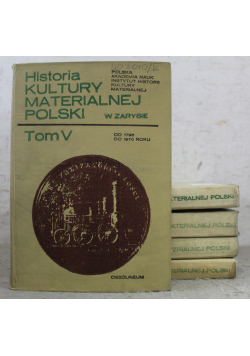 Historia Kultury materialnej Polski 5 tomów