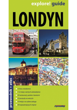 Londyn 2w1 : Przewodnik + atlas