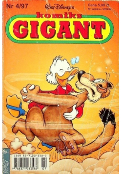Komiks Gigant Nr 4 /  97