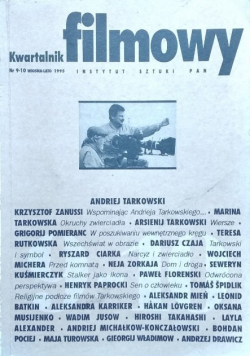 Kwartalnik filmowy wiosna - lata 9 - 10 1995