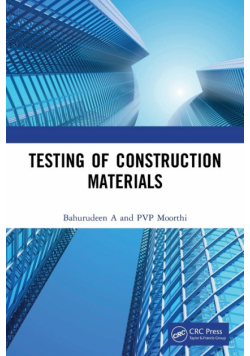 Testing of Construction Materials