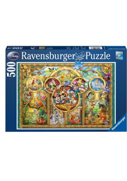 Puzzle 500 Rodzina Disneya
