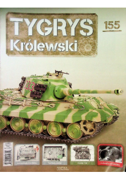 Kolekcja Tygrys Królewski Czołg  Nr 155 / 23