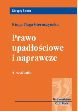 Prawo upadłościowe i naprawcze