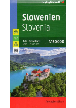 Mapa samochodowa - Słowenia 1:150 000