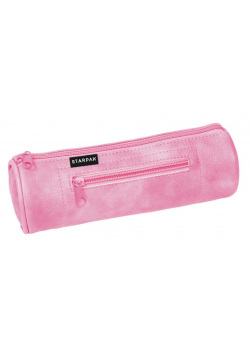 Piórnik tuba Vintage pink