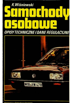 Samochody osobowe opisy techniczne i dane regulacyjne Część 5