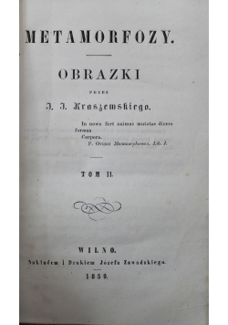Metamorfozy 1859 r.