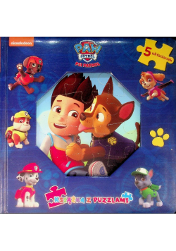 Psi Patrol Książka z puzzlami