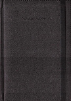 Kalendarz Akademicki 2019/2020 Cross czarny