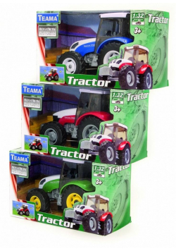 Traktor 1:32 zielony ver. 2