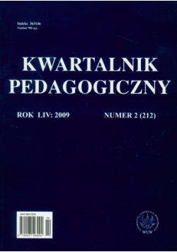 Kwartalnik pedagogiczny nr 2/2009