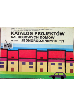 Katalog projektów szeregowych domów jednorodzinnych 91