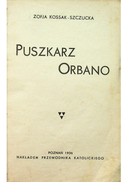 Puszkarz orbano 1936 r