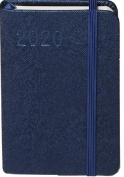 Kalendarz 2020 Awangarda A7 c.granatowy TDW ANTRA