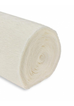 Krepina 50x250cm 180g biała
