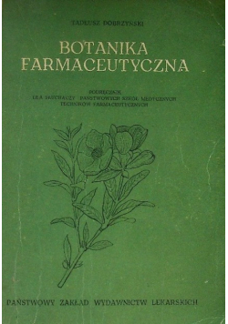 Botanika farmaceutyczna