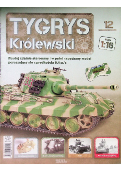 Tygrys Królewski Czołg Nr 12 / 23