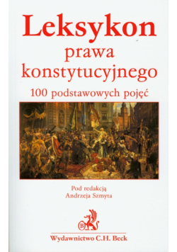Leksykon prawa konstytucyjnego