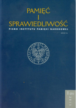 Pamięć i sprawiedliwość 1/21/2013