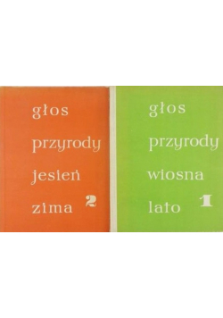 Głos przyrody Tom 1 i 2