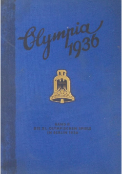 Olympia 1936 Band II 1936 r.