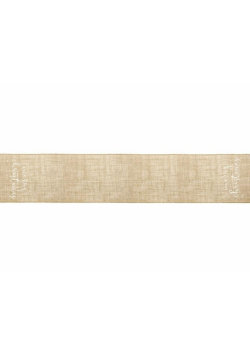Bieżnik jutowy Merry Christmas biały 50x250cm