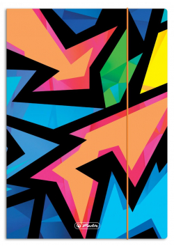 Teczka rysunkowa A4 z gumką Neon Art