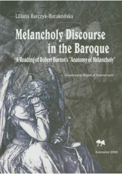 Melancholy Discourse in the Baroque