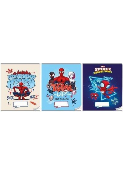 Zeszyt A4/32K kolor 3-linie Spider man (10szt)