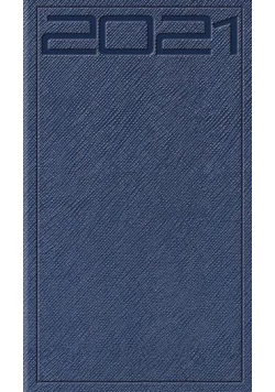 Kalendarz 2021 Tygodniowy Print Specjal granatowy