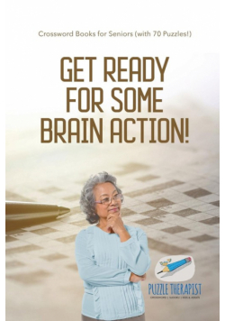 Get Ready for Some Brain Action! | Crossword Books for Seniors (with 70 Puzzles!)