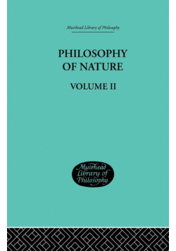 Hegel's Philosophy of Nature