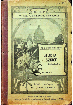 Studya i szkice Serya I 1901 r