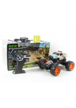Auto na radio 22 cm na dużych kołach